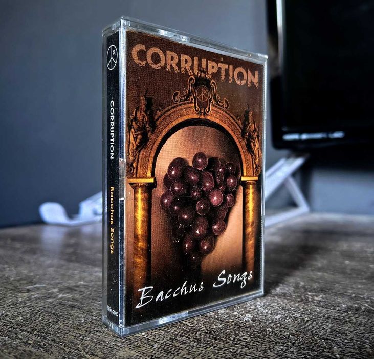 Corruption - Bacchus Songs - kaseta magnetofonowa metal UNIKAT