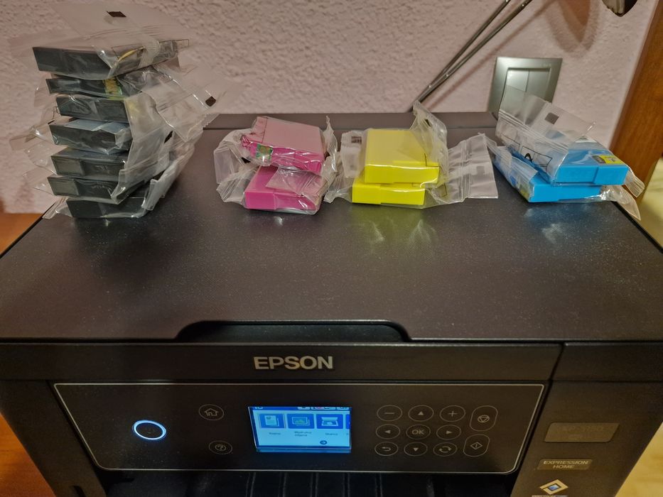 Drukarka Epson XP5150 w pełni sprawna,  13x nowych tuszy