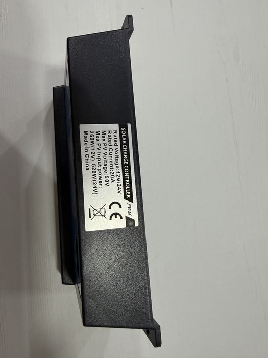 Regulator ladowania solarnego PWM , przewód  mc4-anderson