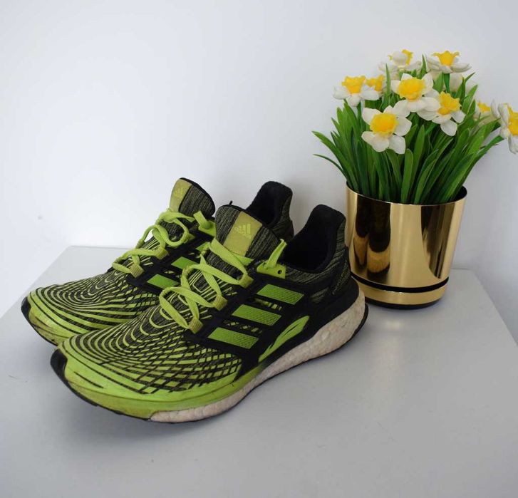 Adidas Cp9542 Energy Boost M Zielony buty sneakersy 43 1/3