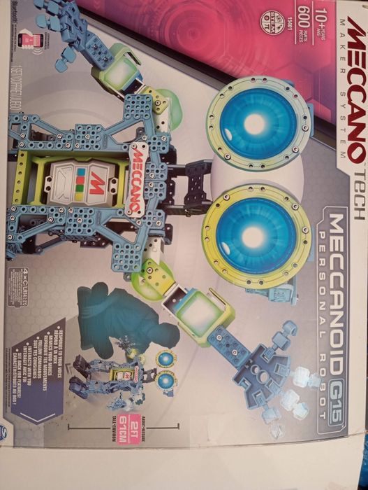 Robot Meccano Meccanoid G15  60 cm  klocki złożony