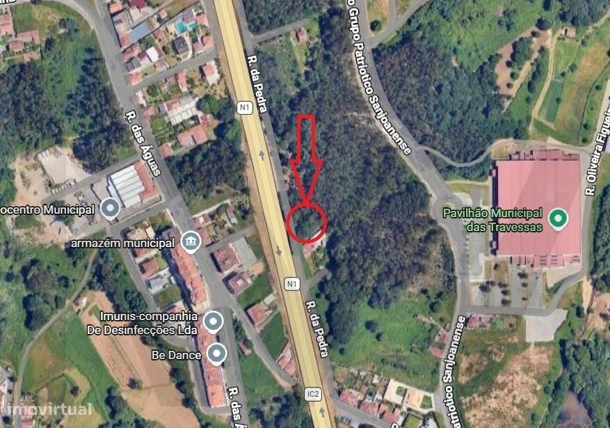 Terreno com elevado potencial construtivo em São João da Madeira