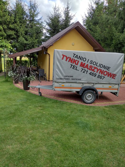 Tynki maszynowe gipsowe i cementowo wapienne