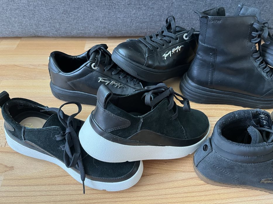 Взуття обувь Ecco Lacoste Geox р.36 22.5 -23 см