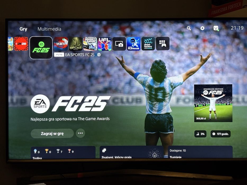 PS5 Playstation 5 1TB SSD z napędem i dwoma padami