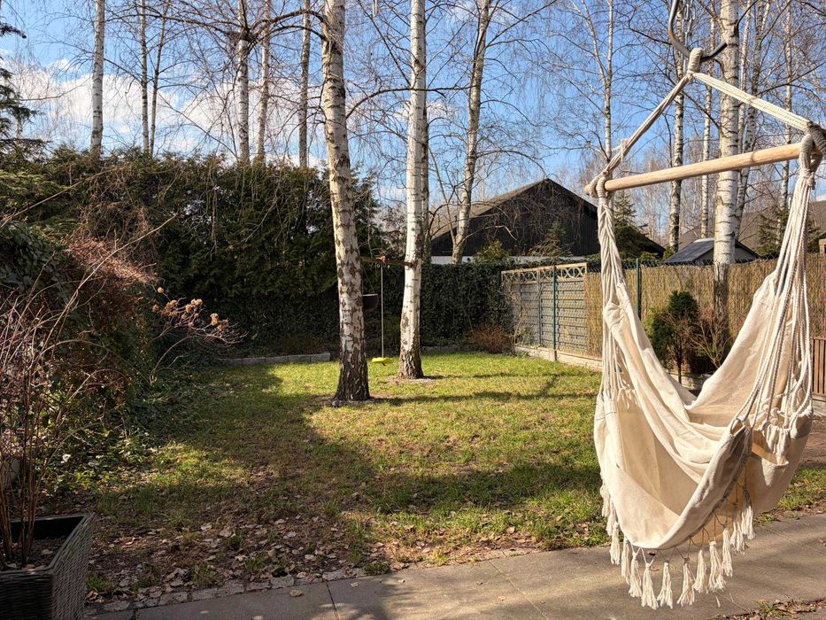 WYNAJMĘ mieszkanie 64 m² z prywatnym ogrodem 80 m² | Łódź - Złotno | cisza, brzozy, taras