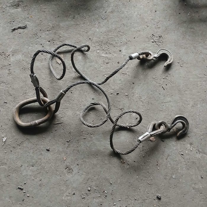 Zawiesie linowe 2x1.9 m lina 14 mm