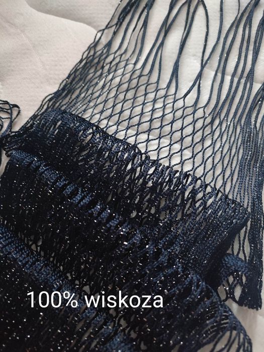 Dekoracyjny Glamour Szal wiskoza