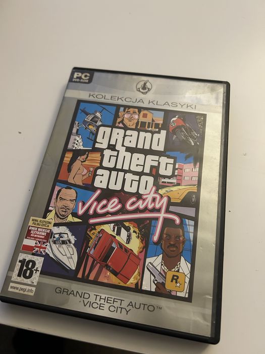 Grand theft auto vice city pc dvd PL