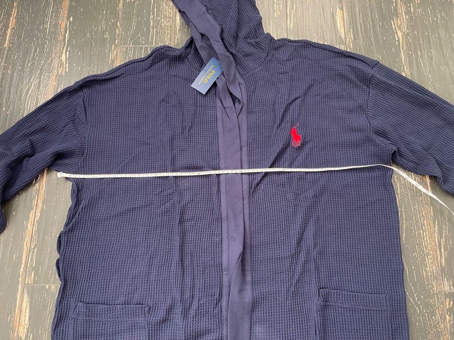 Polo Ralph Lauren Thermal Hooded Robe. Халат мужской коттон р M-L
