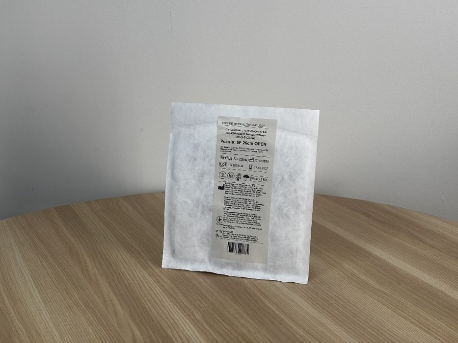 Сечовідний стент Copper DJ 6F 26 cm Open відкритий