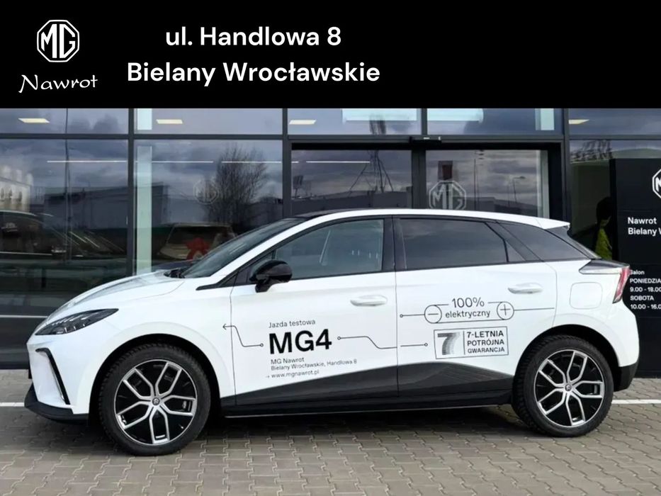 MG 4 samochód demonstracyjny dealera Luxury Long Range 77kWh