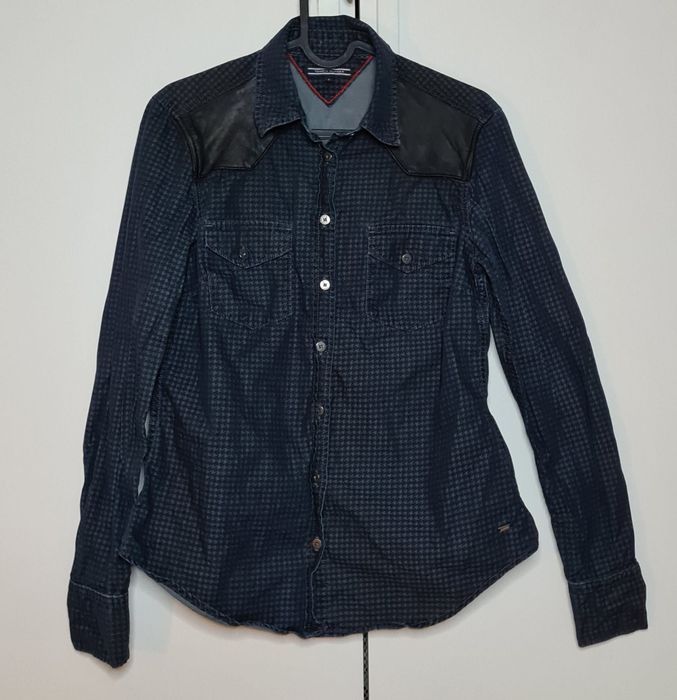 Tommy Hilfiger damska koszula 38 M jeansowa