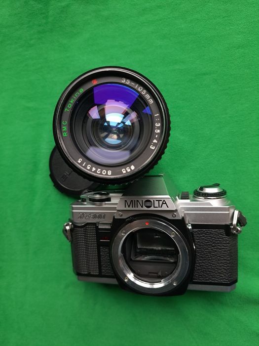 Aparat Minolta X300+Tokina 35-105.Jak nowy!