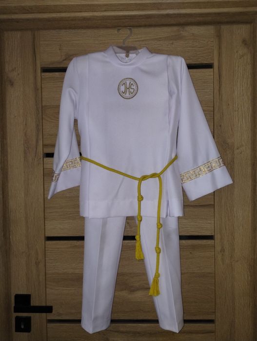 Alba strój komunijny dla chłopca