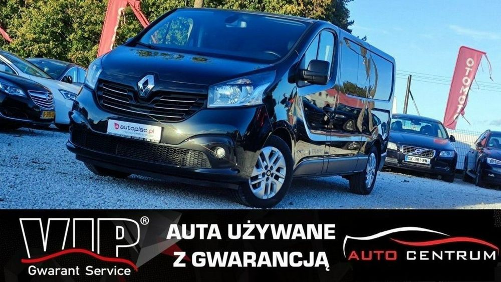 Renault Trafic 1.6DCI 145KM L2H1 Klima Navi Temp Nawiewy Na tył Kamera ZAREJESTROWANY