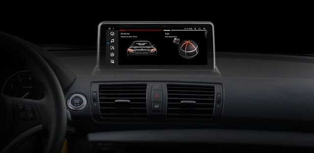 Auto-rádio 10.25" Android 14 BMW E81 E82 E87 E88