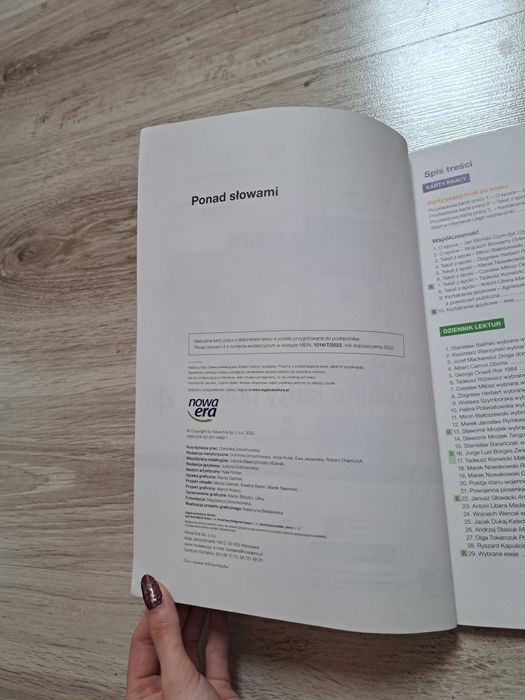 Język polski maturalne karty pracy ponad słowami nowa era