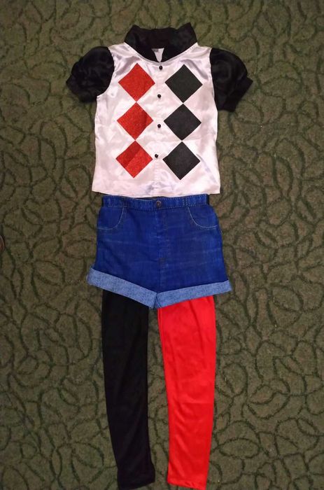 Карнавальный костюм Харли Квин на девочку 6-8 лет