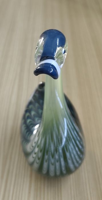 Pato em Vidro Decorativo