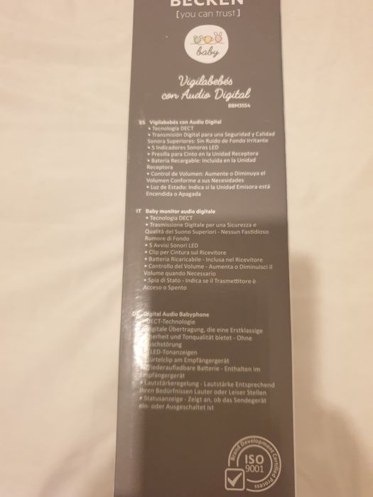 Monitor becken bebé .
