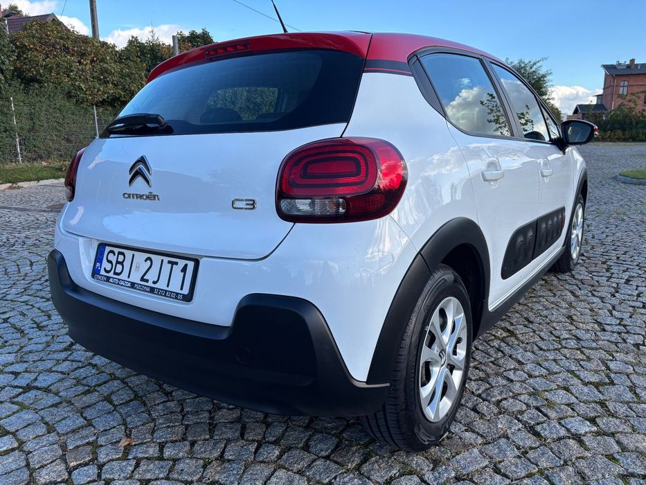 Citroën C3 1,2 82KM Salon PL I właściciel Klima Led Asystenci Stan Perfekcyjny