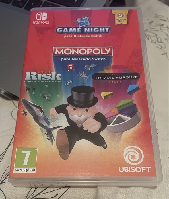 Game night: Monopoly, Risk e trivial pra Nintendo Switch