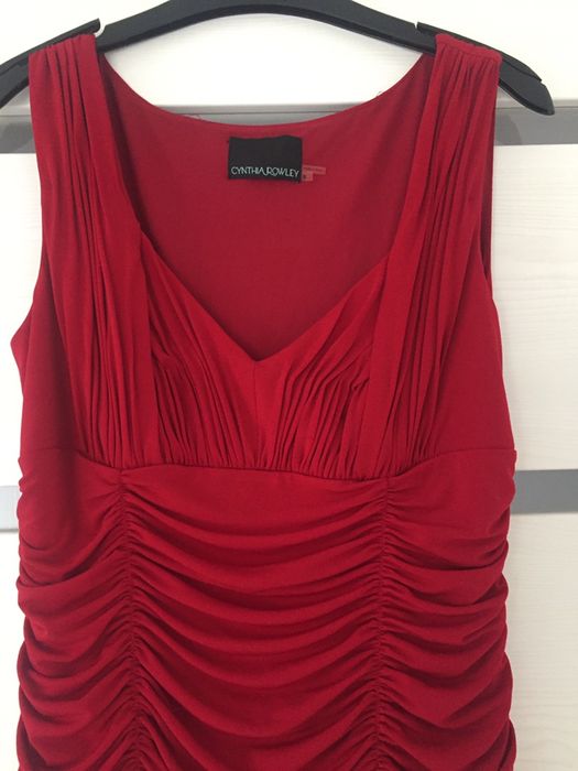 Czerwona sukienka Cynthia Rowley rozmiar 38/40