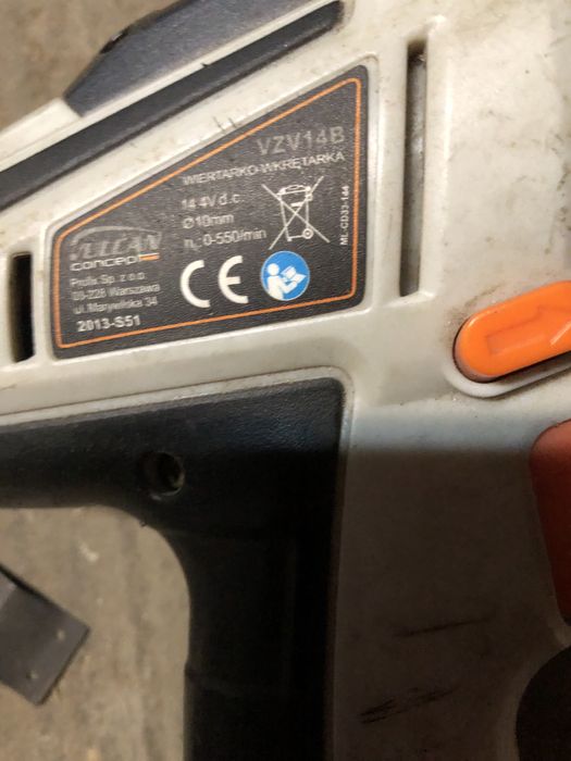 Шуруповерт Vulcan