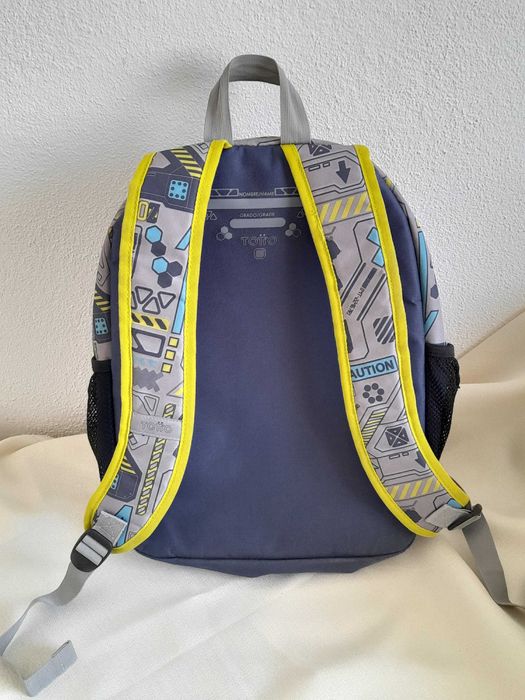 Mochila Escolar Totto Monark (Tema Gaming / Videojogos) – Tam. Médio
