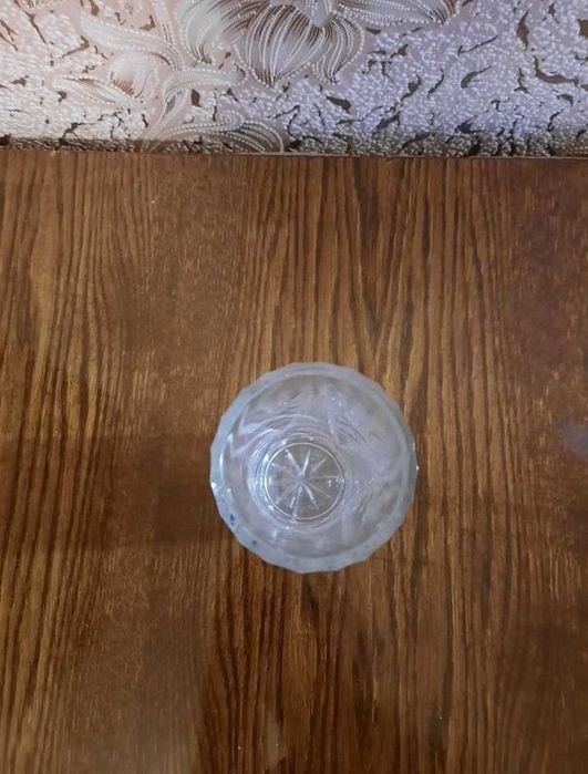 Хрустальная ваза хрусталь вазочка ссср