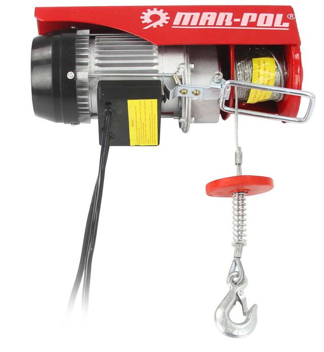 WYCIĄGARKA Elektryczna Budowlana 250kg 230V Wciągarka 550W