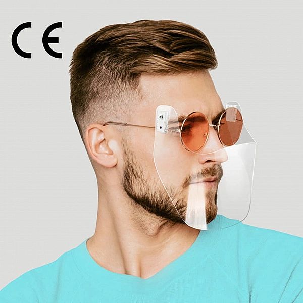 Przyłbica pod okulary SMART SHIELD – 2 szt.