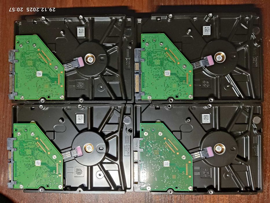 Жест.диск 4TB Seagate ST4000VX007 SkyHavk компл. 4шт под RAID 5,10
