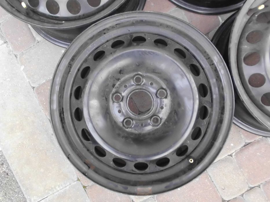 Диски железные R15 5x112 оригинальные VW: 20 € - Диски Вишневое на Olx