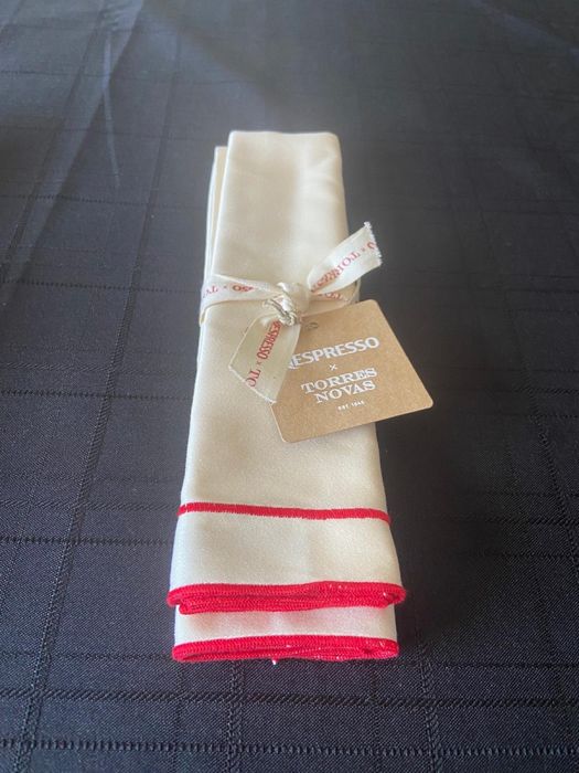 Guardanapos da Nespresso Torres Novas