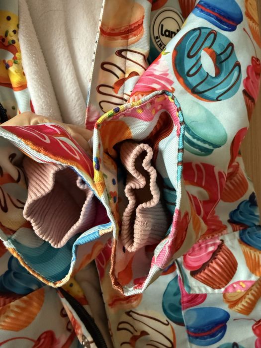 Дуже тепла Куртка зимова  для дівчинки 128 134