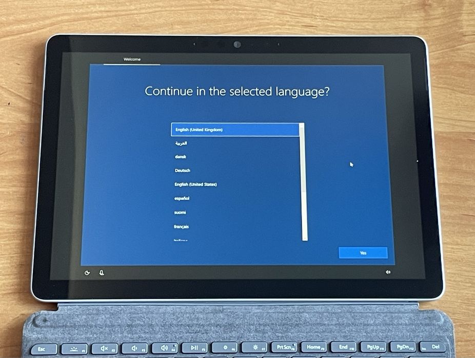 Microsoft Surface Go 2 4425Y 8GB 128GB Srebrny