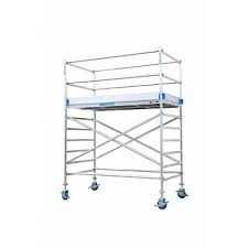 Rusztowanie Aluminiowe Jezdne Euroscaffold 1,35mx2,5m wys. 6,4m Altrex