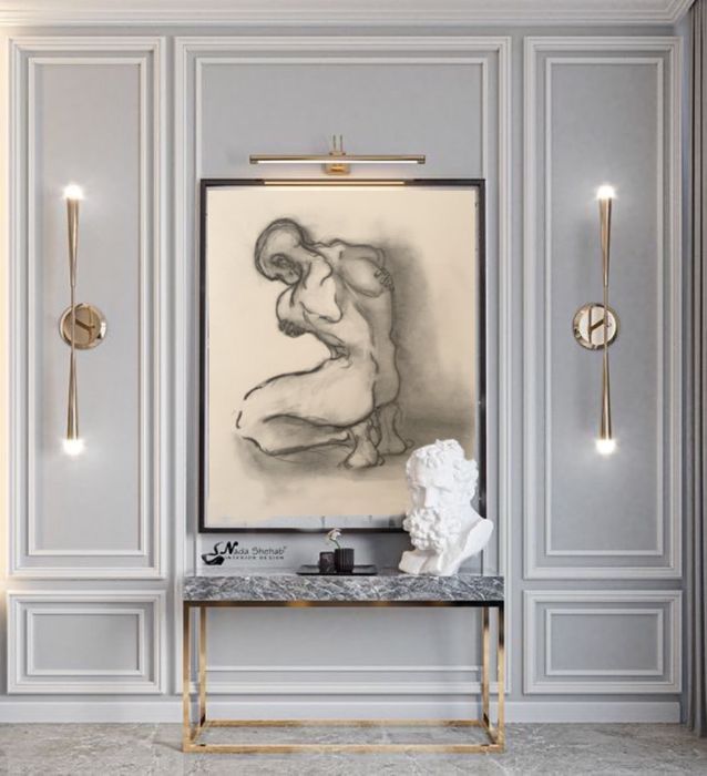 Quadro homem de costas