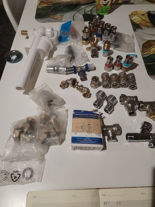 Kształtki pex 20 i 16