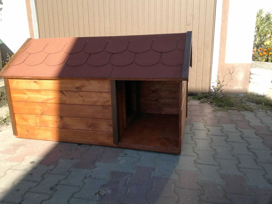 Buda dla psa z przedsionkiem XL Budy Możliwość wysyłki