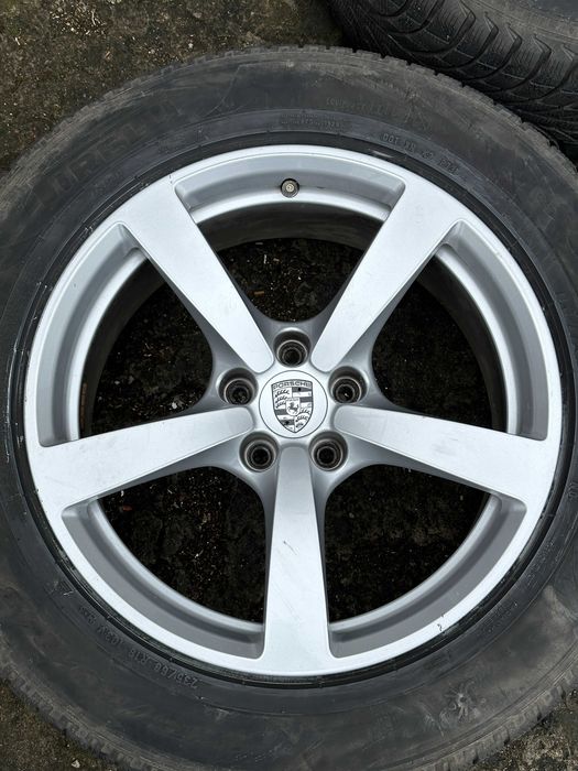Oryginalne Alufelgi Porsche Macan 95B OE koła 235/60R18 255/55 8J 9J