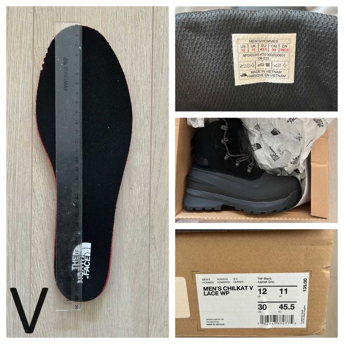 The North Face Chilkat III V Lace Waterproof Boots