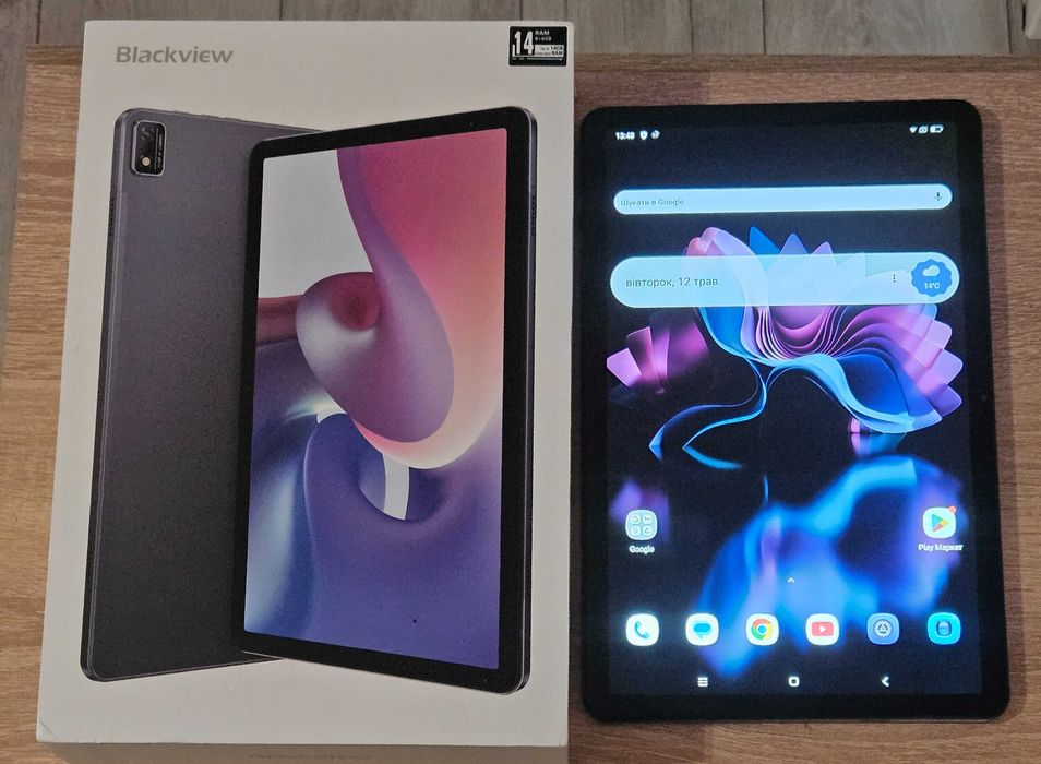 Планшет Blackview Tab 16 (8+256Gb, АКБ 7680 мАч) Dual Sim