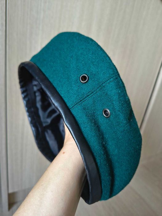 Beret harcerski ciemnozielony