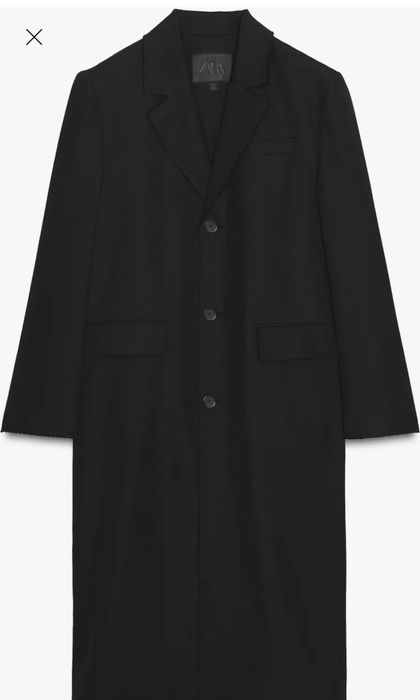 Пальто тренч  вовна Zara