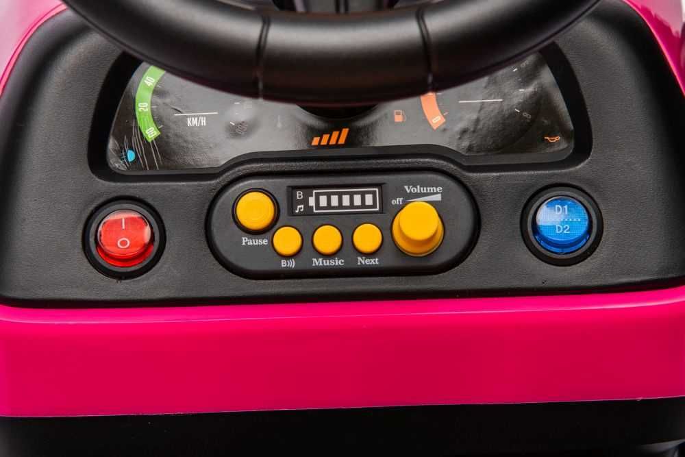 Traktor Ciągnik na Akumulator BBH-030 z przyczepką Auto Pojazd