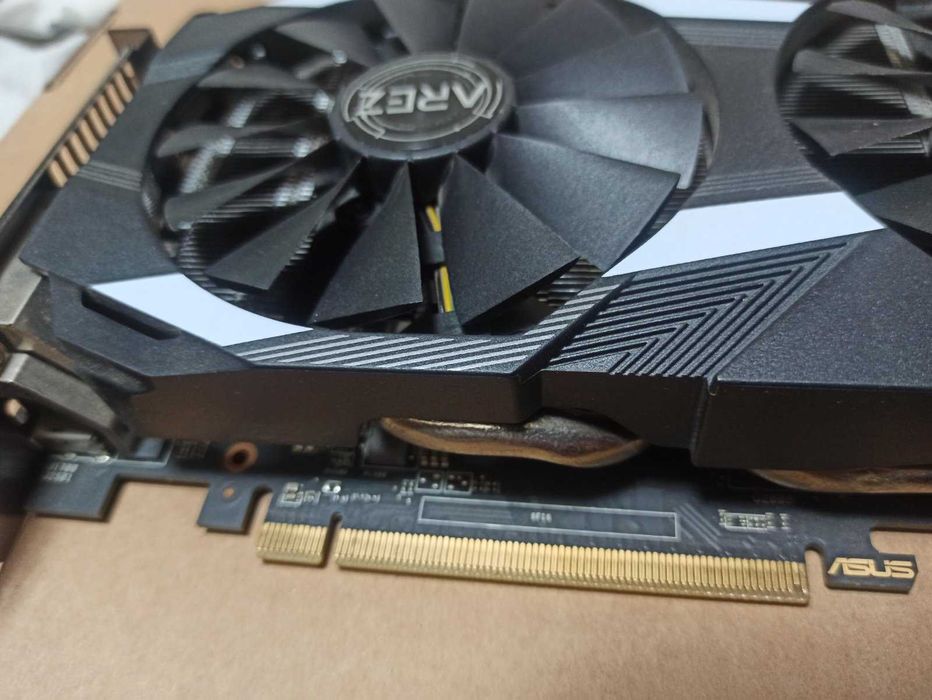 Відеокарта Asus AREZ Dual Radeon RX580 8GB Ідеал Пломби