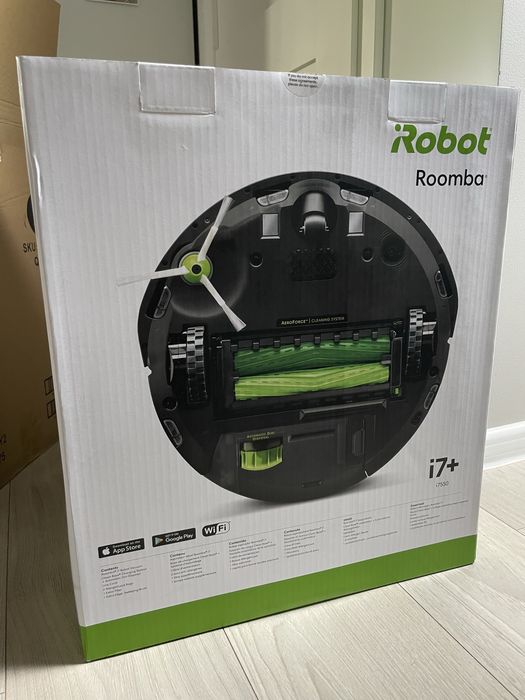 iRobot Roomba i7+ odkurzacz + stacja Clean Base